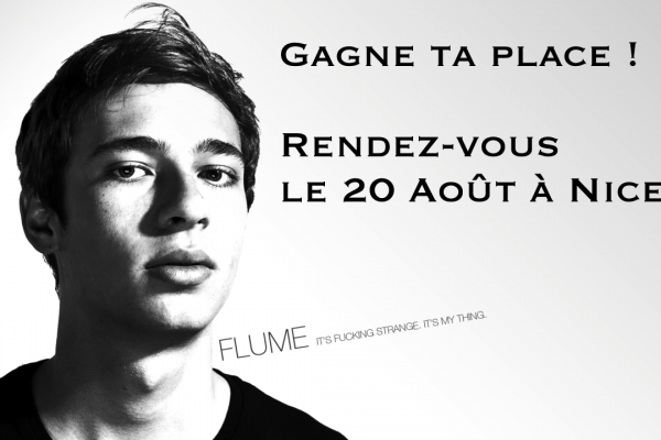 Flume en concert à Nice